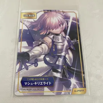 fate FGO 애니메이트 TYPE-MOON 카드 페어 마슈
