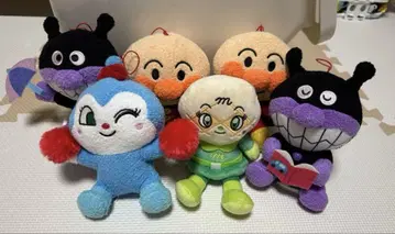 호빵맨 봉제 인형 6개 세트