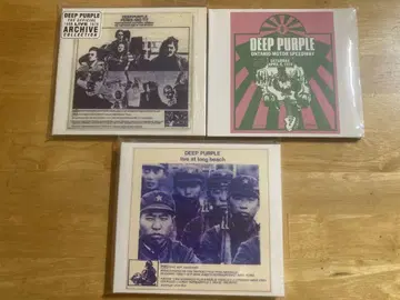 새상품 DEEP PURPLE official live collection