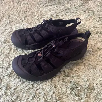 KEEN 아웃도어 샌들 블랙 28cm