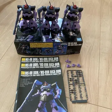 HG MS-09 돔/ MS-09R 릭 돔 건담 프라모델 조립 완료
