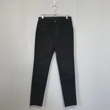 [ Primaras ] 프리마라스 (L) 블랙 스키니 팬츠 컷오프