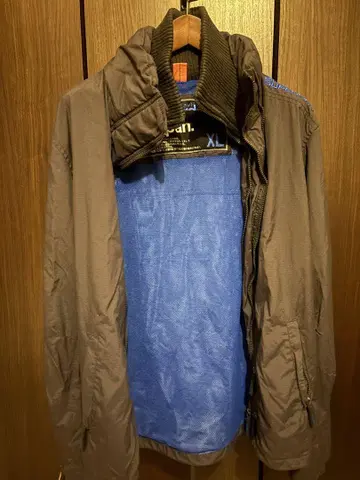 Superdry 윈드 시터 XL 브라운/블루