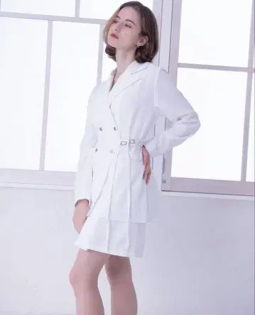Riu R쨩 셋업 화이트