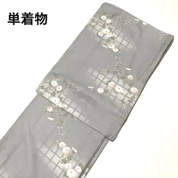 바로 입을 수 있는 홑기모노 폴리에스테르 새상품 No.2556