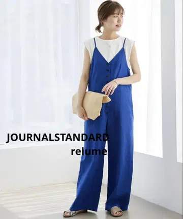 JOURNALSTANDARD relume 캐미 살로펫 F 파랑 린넨