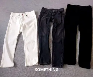 SOMETHINGN 청바지 3벌 세트