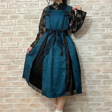 axes femme kawaii 차이나 자카드 점프 스커트