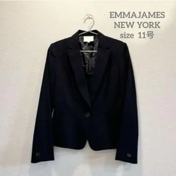 EMMAJAMESNEWYORK 수트 포멀 자켓 11호 네이비 새상품급