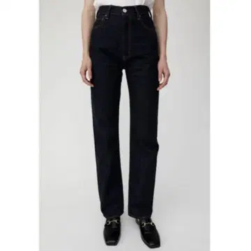 MOUSSY HW STRAIGHT 원워시 하이웨스트 데님 23