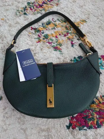 Polo by Ralph Lauren 다크 그린 핸드백