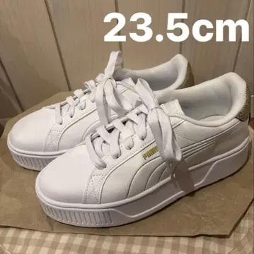 PUMA 푸마 통굽 스니커즈 카르멘 메탈릭 샤인 23.5cm