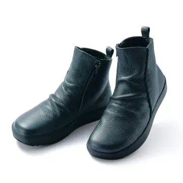 BAR 가죽 부츠 마 블랙 24cm