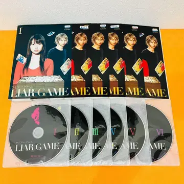 [ 라이어 게임 ] 전 6권 세트 렌탈 기사용 DVD