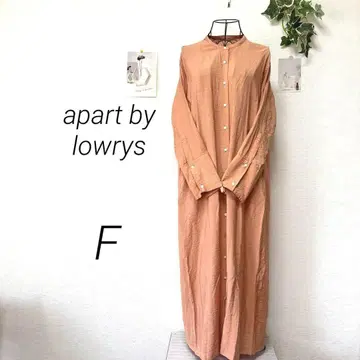 8724-1 apart by lowrys 롱 셔츠 원피스 F