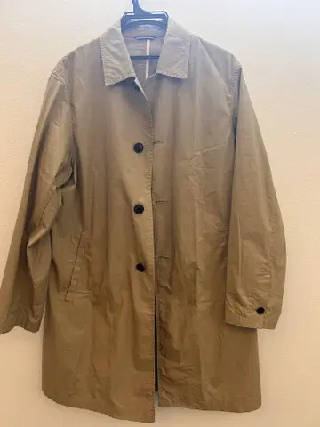 GLOSTER 베이지 스텐 칼라 코트 M 사이즈