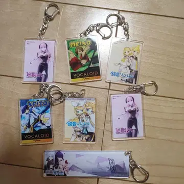 Vocaloid 아크릴 키링 6개 세트