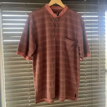 [ 레어 ] 90s US 빈티지 헨리넥 티셔츠