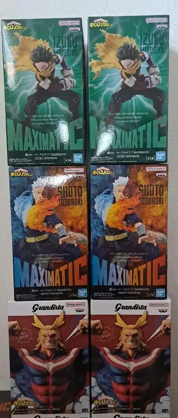 나의 히어로 아카데미아 MAXIMATIC 피규어 세트 외