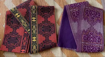 아이누 반폭 오비 빈티지 2