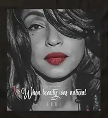 샤데이 아듀 티셔츠 SADE ADU R&B 재즈 서울 싱어