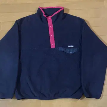 USA산 블랙 핑크 patagonia 스냅T 빈티지