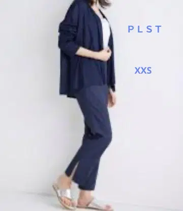 PLST 플라스테 린넨 블렌드 슬릿 팬츠 XXS