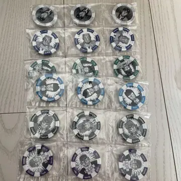 제일복권 카이지 칩 6종류 세트