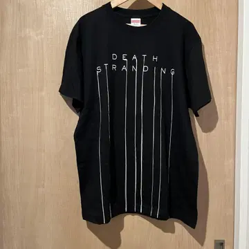 DEATH STRANDING 블랙 티셔츠 M 사이즈