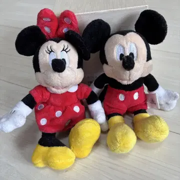 미키 & 미니 봉제 인형 세트