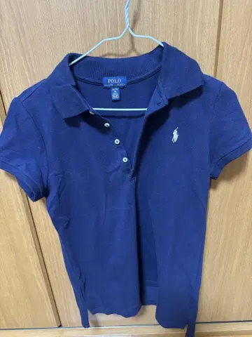 POLO RALPH LAUREN 네이비 반팔 피케 셔츠 XL