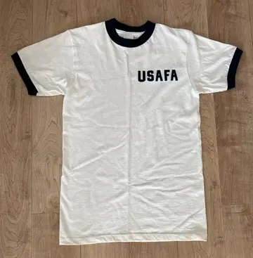 [ USAFA ] 링거 T셔츠 반팔 화이트 새상품