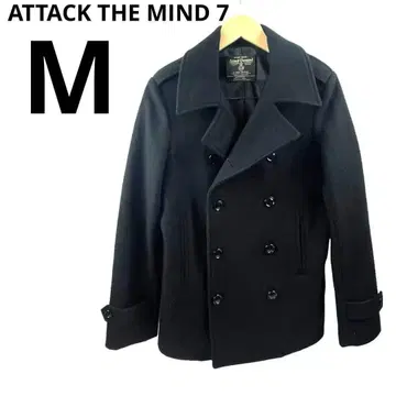 attack the mind 7 어택더마인드세븐 피코트 M 블랙