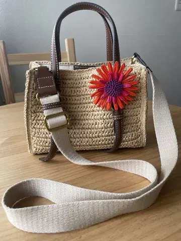 ZARA 땋은 바디 미니 토트백