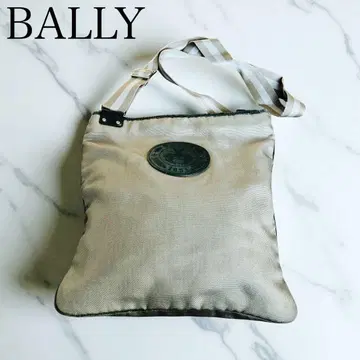 [새상품급] BALLY 발리 숄더백 그레이 계열 나일론 x 가죽
