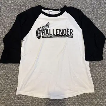 CHALLENGER 플라이휠 래글런 슬리브 T셔츠 7부
