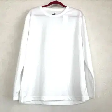 미사용 새상품 [ MENS PUMA 화이트 긴팔 상의 ] LL 사이즈
