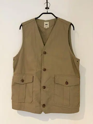 FOB FACTORY 'F2397 TRAVERSE VEST' 카키