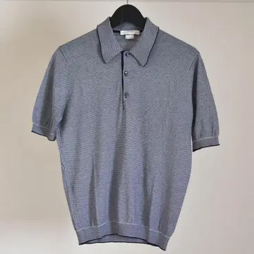 JOHN SMEDLEY 구형 택 보더 존스메들리 피케 셔츠