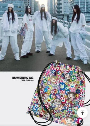 NJS 'Supernatural' Drawstring Bag ver.