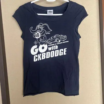 크레이지 켄 밴드 C.K.B.D.O.D.G.E. 네이비 티셔츠