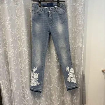 ERMANNO SCERVINO 엘만노 쉘비노 레이스 데님