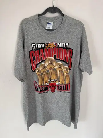 Pro player 시카고 불스 1997년 우승 기념 티셔츠 90s XL