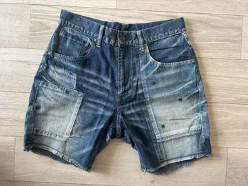 고헴프 데님 숏팬츠