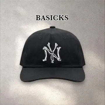 BASICKS Bone New York Cap 미사용 새상품 블랙