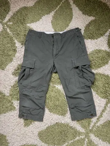 ENGINEERED GARMENTS 7부 기장 카고 팬츠