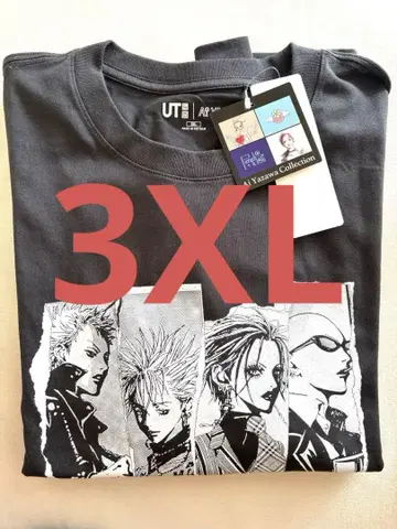 야자와 아이 UNIQLO NANA UT 3XL BLACK stones