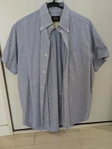 A.P.C. 아페쎄 반팔 셔츠 MADE IN FRANCE 사이즈 2