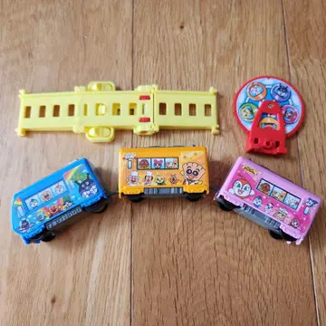 호빵맨 캐릭터 레일 2 캐릭터 레일 3 가챠가챠 반다이