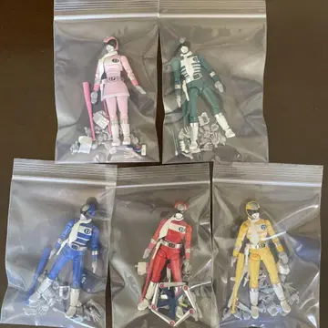SHODO SUPER 전자전대 덴지맨 파츠 완비